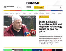 Tablet Screenshot of bumm.sk